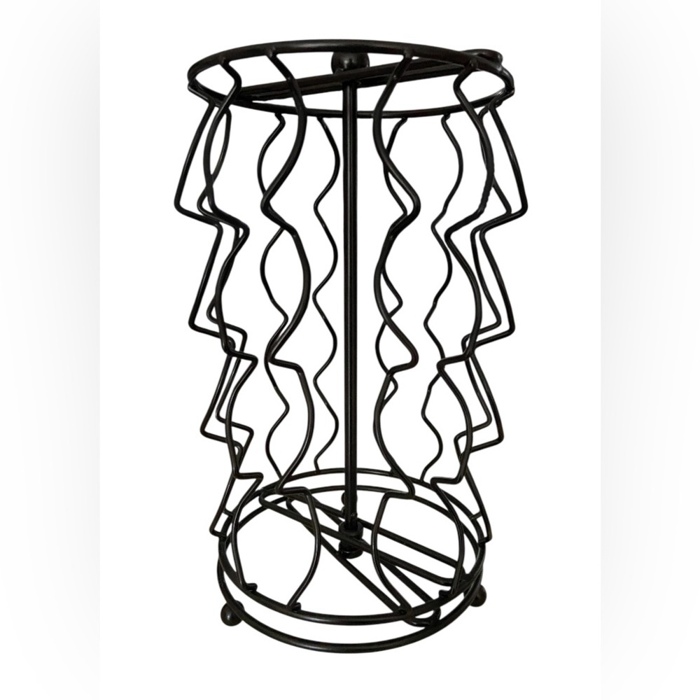 Black Metal 24 pod Rack